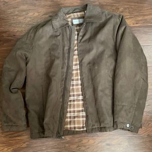 Brown suede men’s jacket